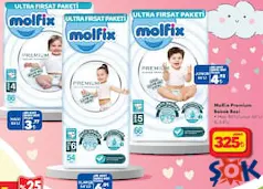 MOLFİX PREMİUM BEBEK BEZİ ÇEŞİTLERİ